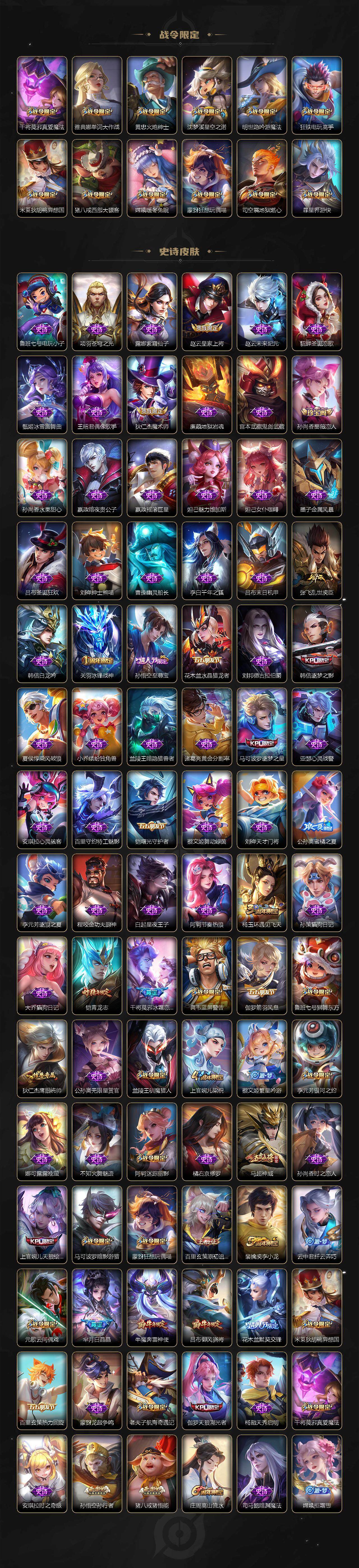 WZLE3406397王者荣耀账号详情图4