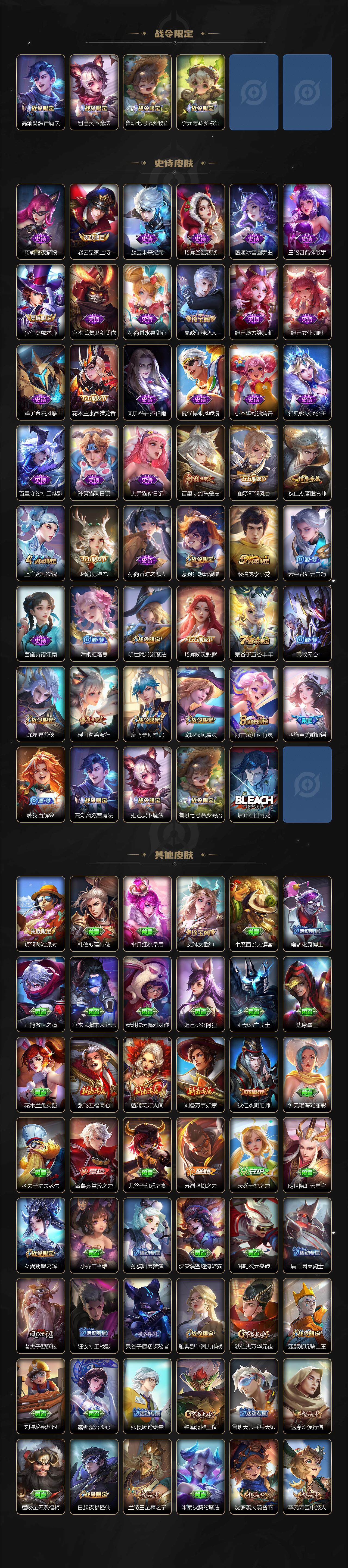 WZLX3402714王者荣耀账号详情图3