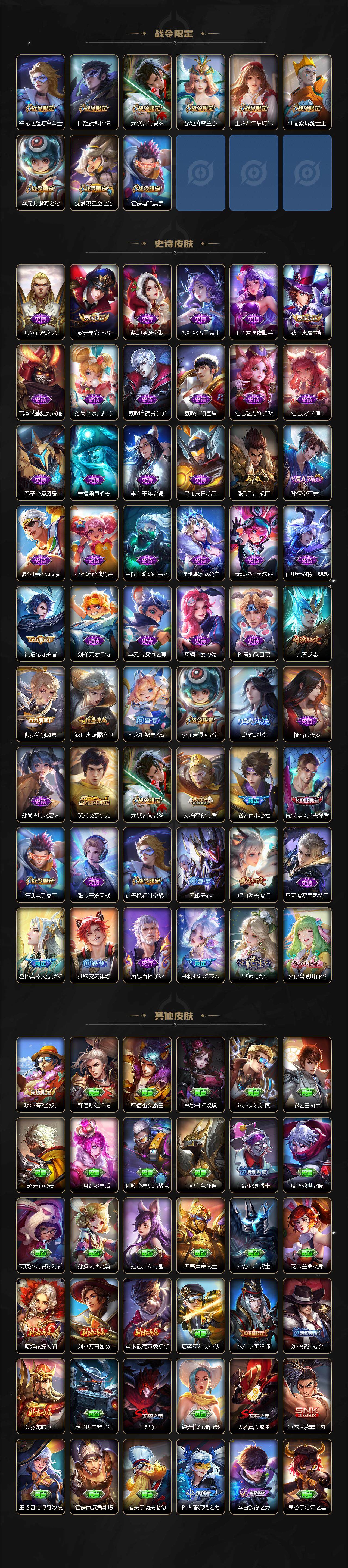 WZCMW3400943王者荣耀账号详情图3