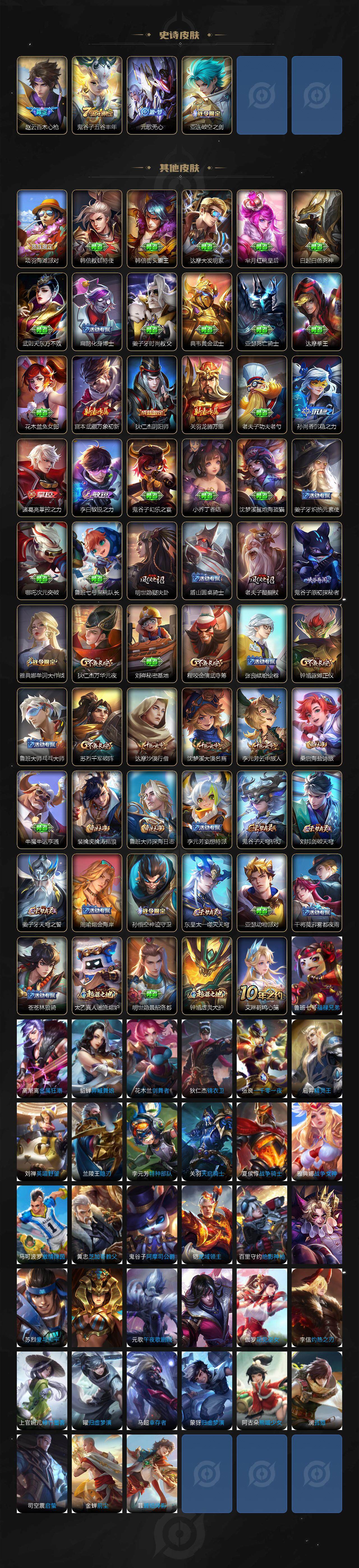 WZEY3401018王者荣耀账号详情图3 WZEY3401018王者荣耀账号详情图3