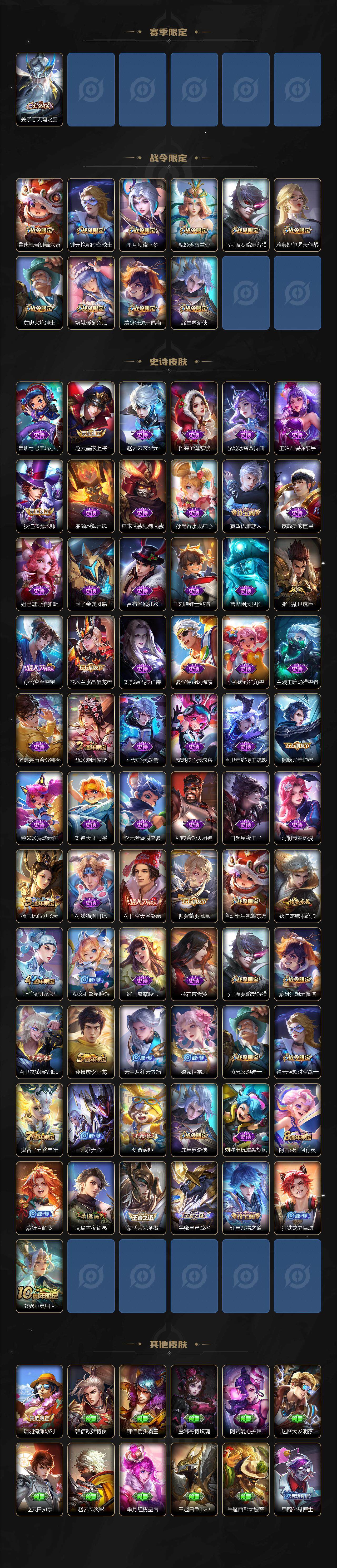 WZLE3401105王者荣耀账号详情图3 WZLE3401105王者荣耀账号详情图3