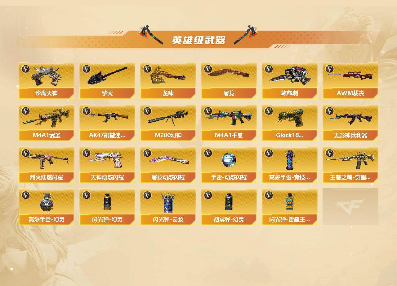 CFCMW421711穿越火线账号详情图3