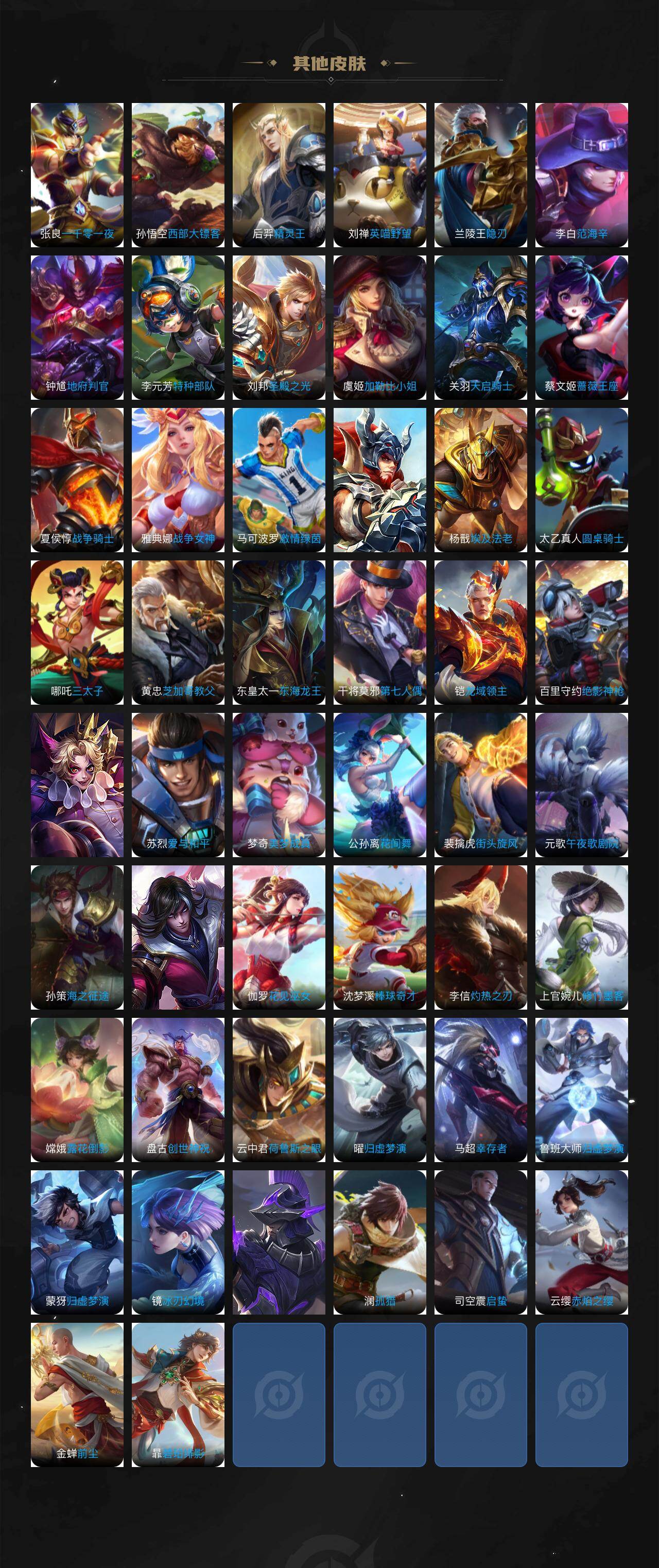 WZCMW495707王者荣耀账号详情图5 WZCMW495707王者荣耀账号详情图5