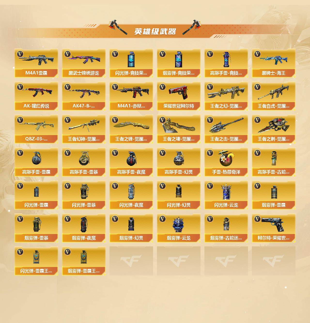 CFQM369258穿越火线账号详情图5 CFQM369258穿越火线账号详情图5