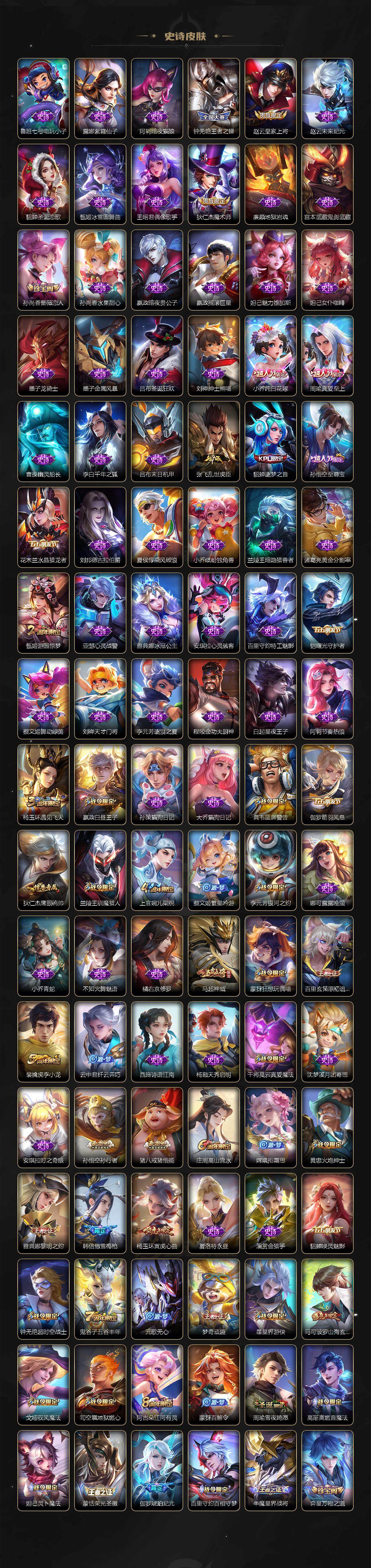 WZLX3409609王者荣耀账号详情图4 WZLX3409609王者荣耀账号详情图4