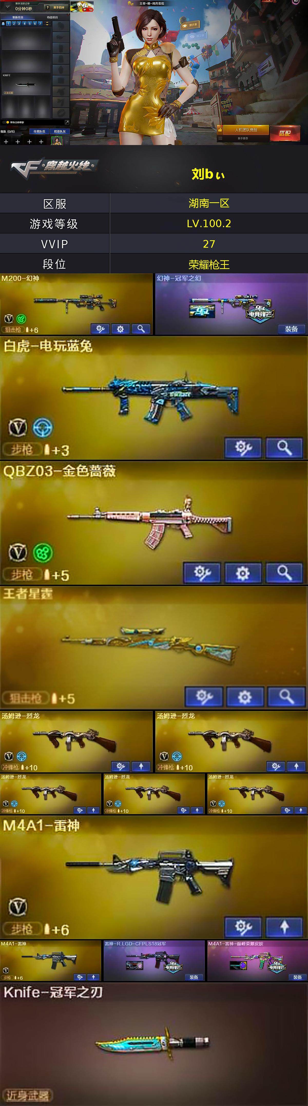 CFQM366284穿越火线账号详情图3 CFQM366284穿越火线账号详情图3