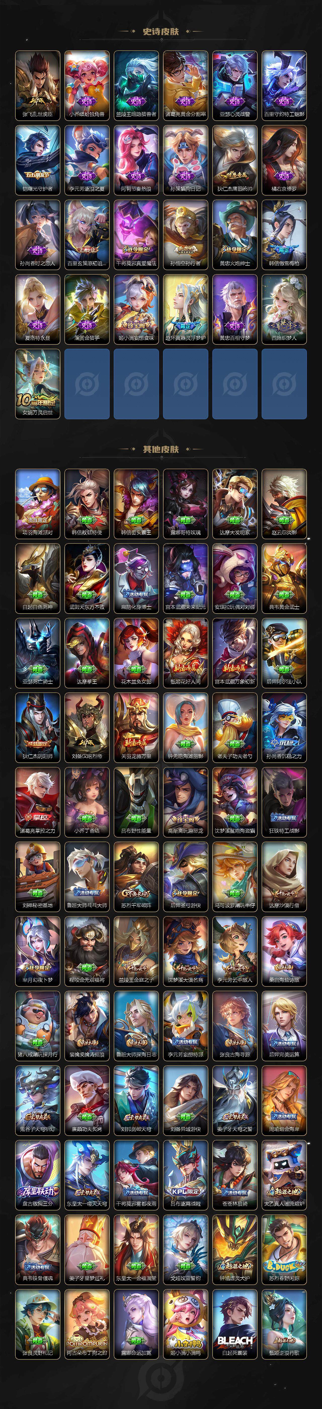 WZJZ3411848王者荣耀账号详情图3 WZJZ3411848王者荣耀账号详情图3