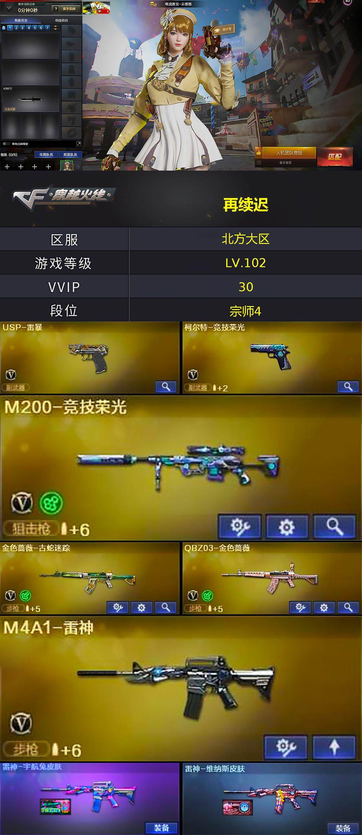 CFCMW421392穿越火线账号详情图3