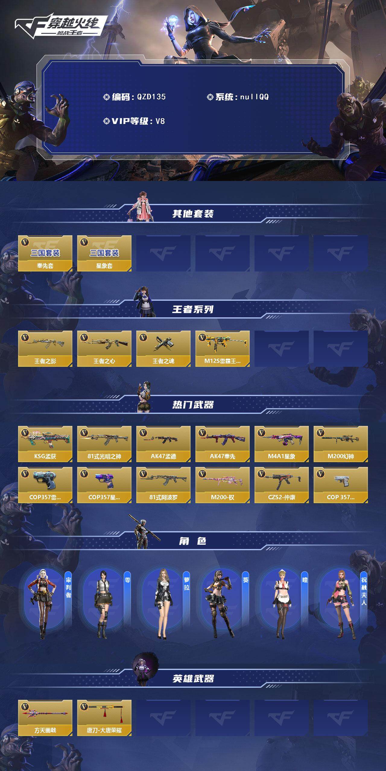 CFMQM368435枪战王者账号详情图3 CFMQM368435枪战王者账号详情图3