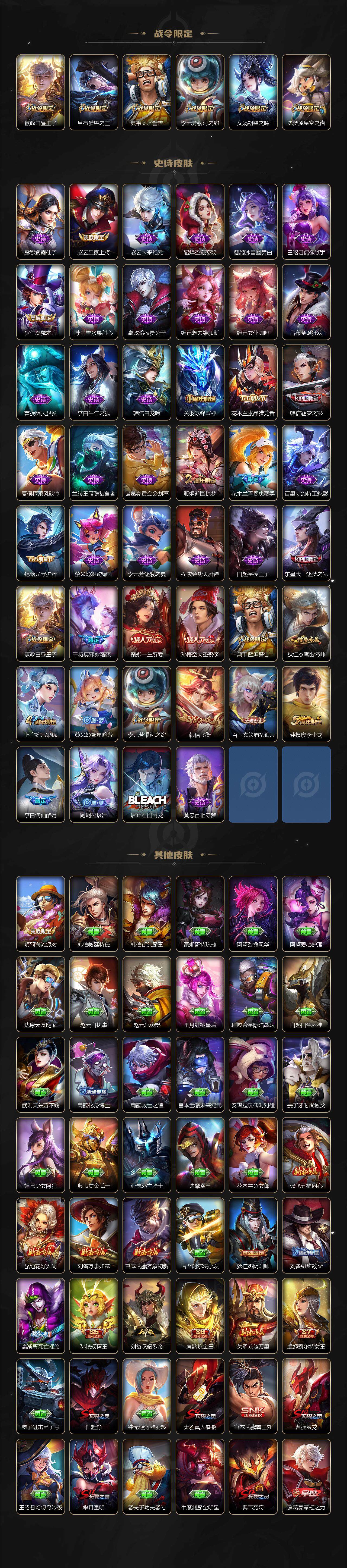 WZCMW3402317王者荣耀账号详情图3