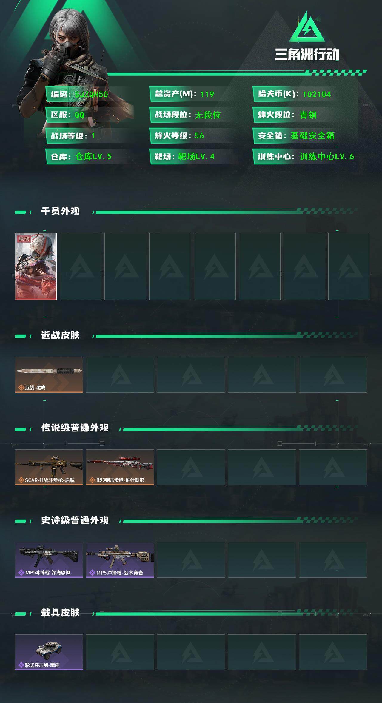 SJZQM381104三角洲行动账号详情图3 SJZQM381104三角洲行动账号详情图3