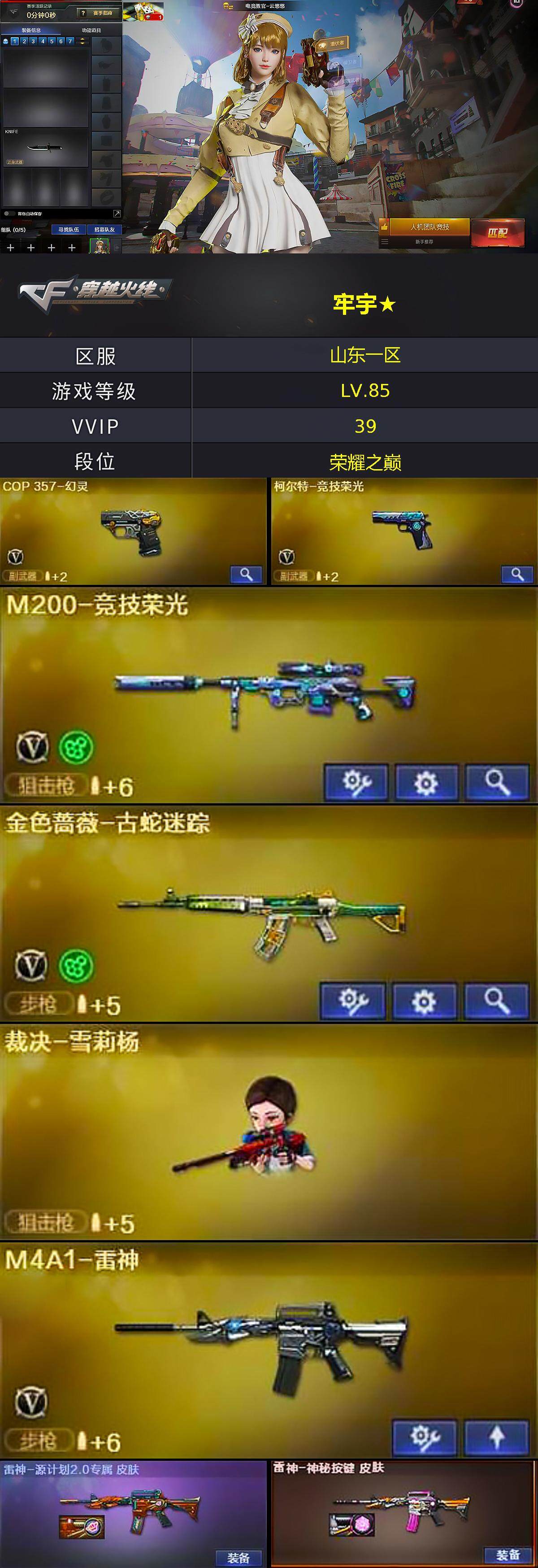 CFCMW370390穿越火线账号详情图3 CFCMW370390穿越火线账号详情图3