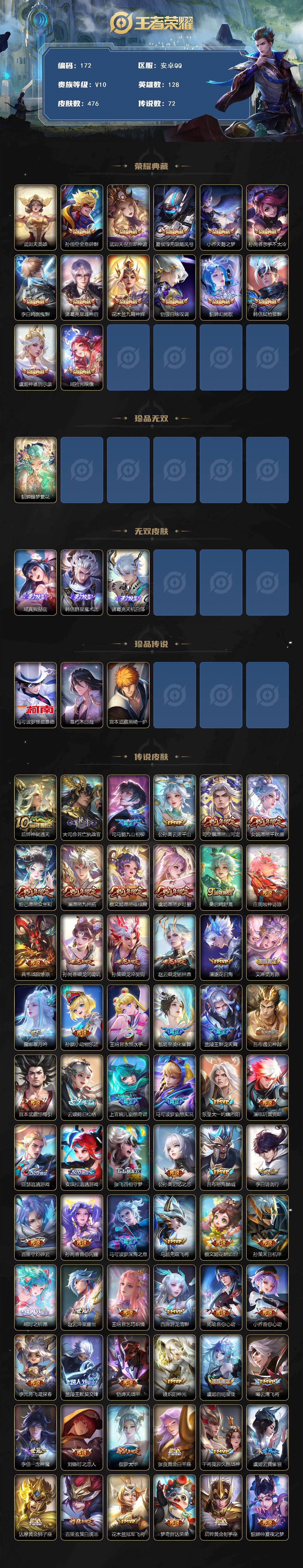 WZCMW496264王者荣耀账号详情图2