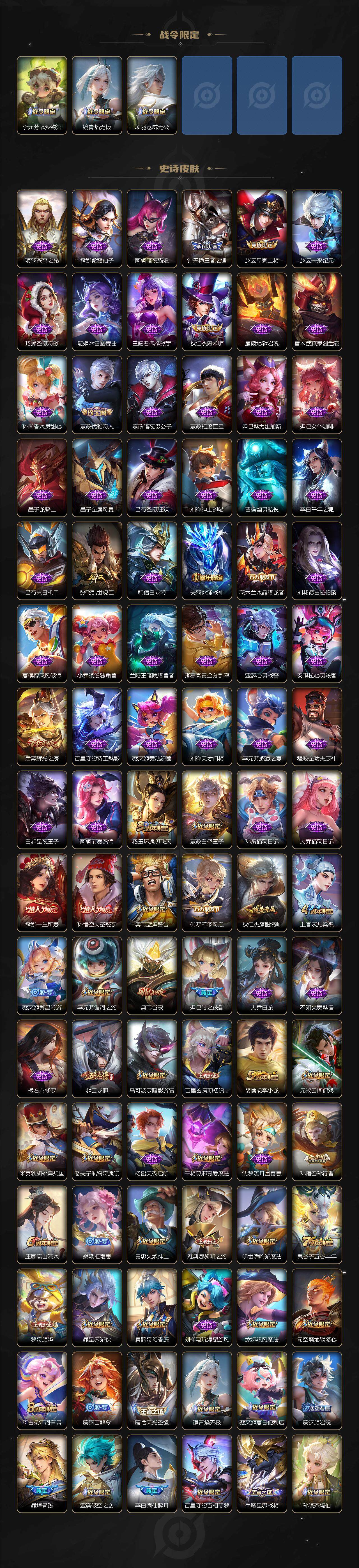 WZLE3406332王者荣耀账号详情图4 WZLE3406332王者荣耀账号详情图4