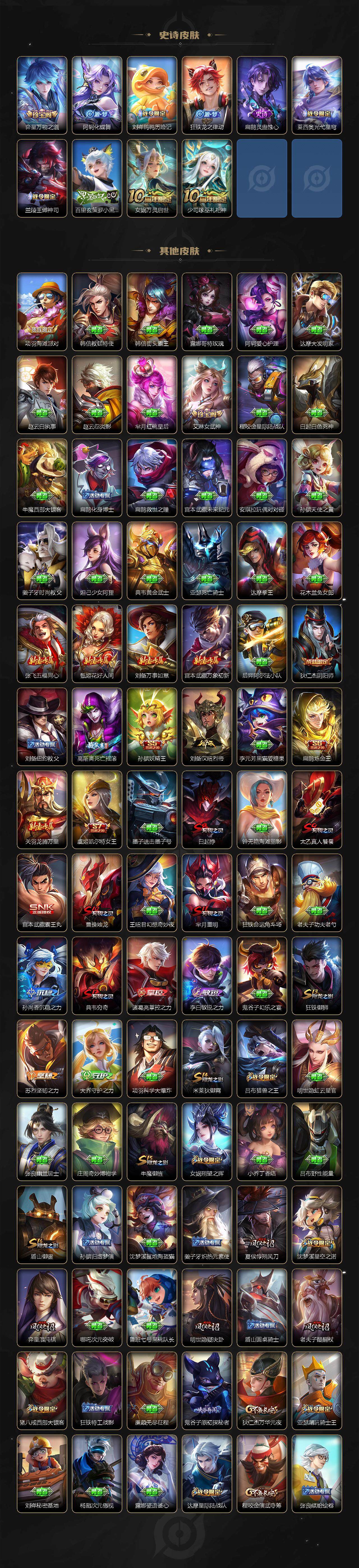 WZLE3406332王者荣耀账号详情图5 WZLE3406332王者荣耀账号详情图5