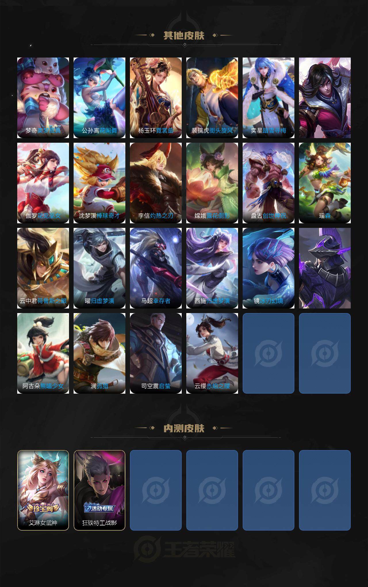 WZXS3434757王者荣耀账号详情图4