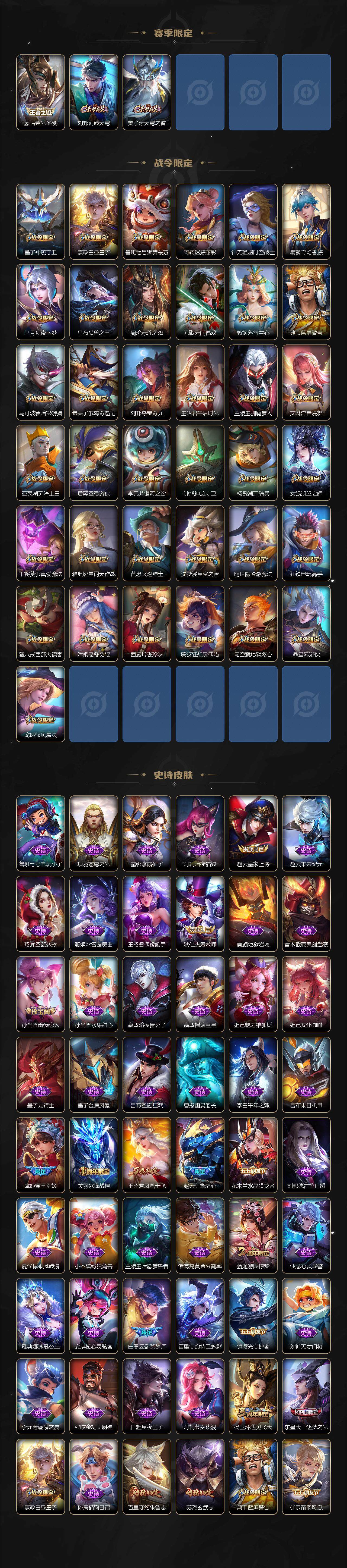 WZLX3406432王者荣耀账号详情图4 WZLX3406432王者荣耀账号详情图4