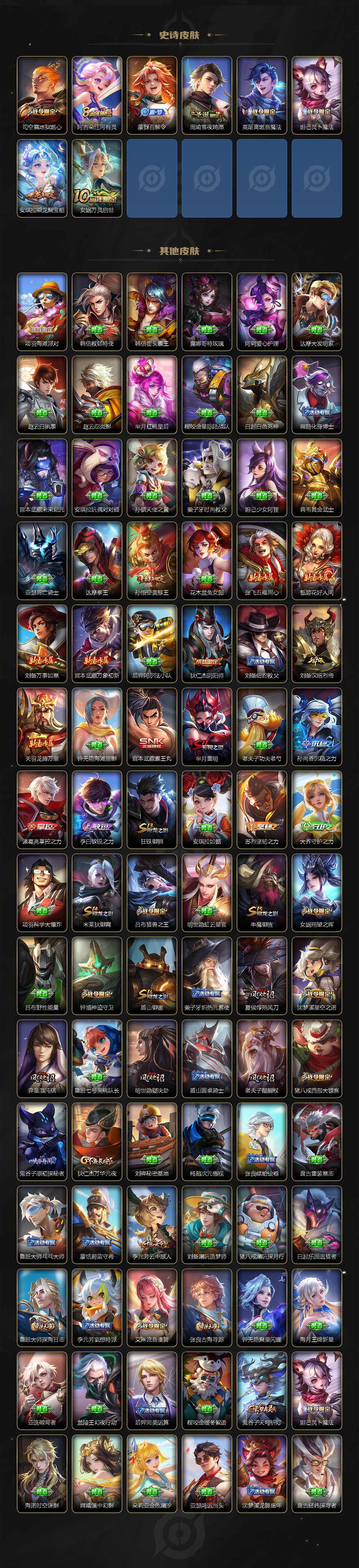 WZXS3429412王者荣耀账号详情图4 WZXS3429412王者荣耀账号详情图4