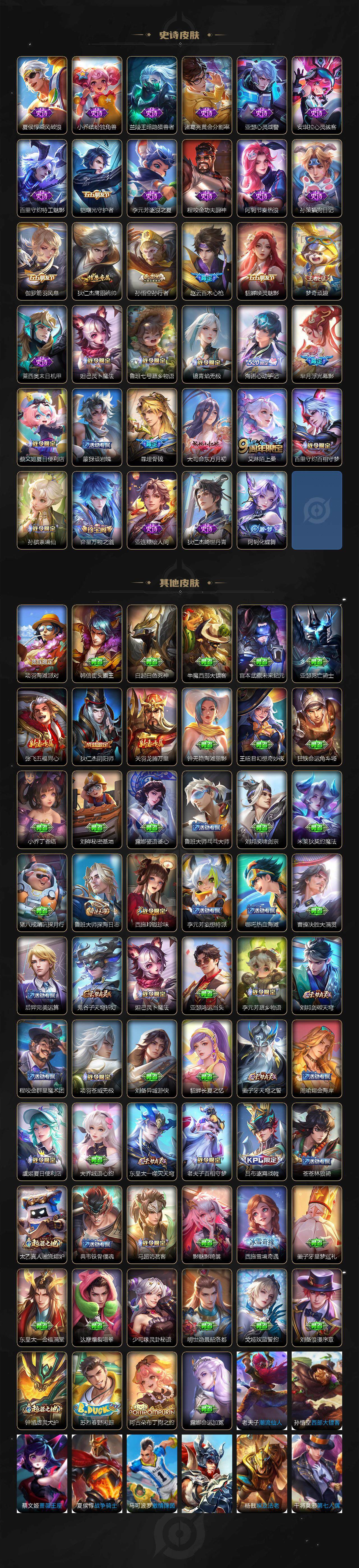 WZXS3436566王者荣耀账号详情图3