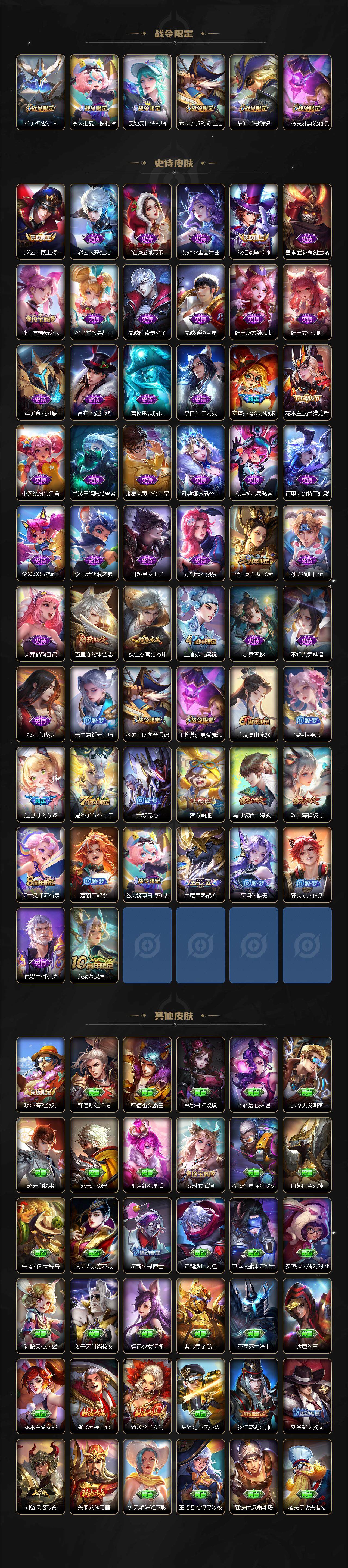 WZLX3415902王者荣耀账号详情图3 WZLX3415902王者荣耀账号详情图3