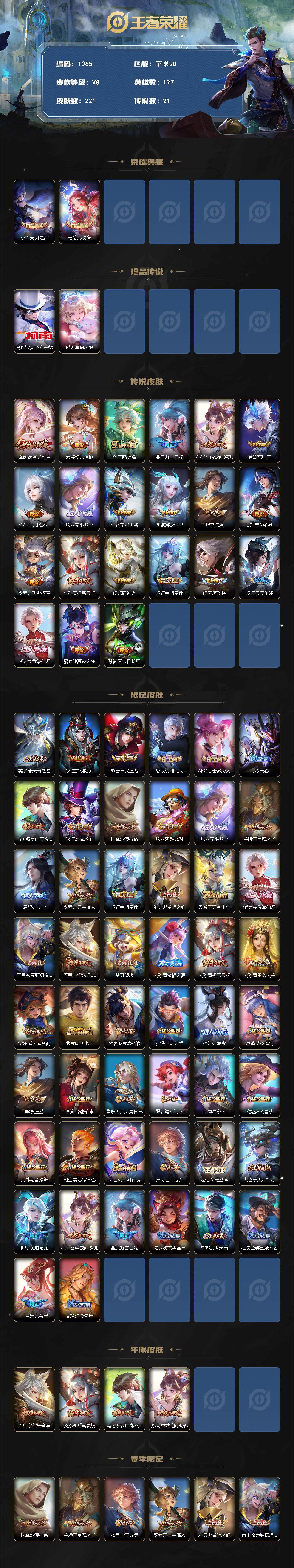 WZCMW3404617王者荣耀账号详情图2