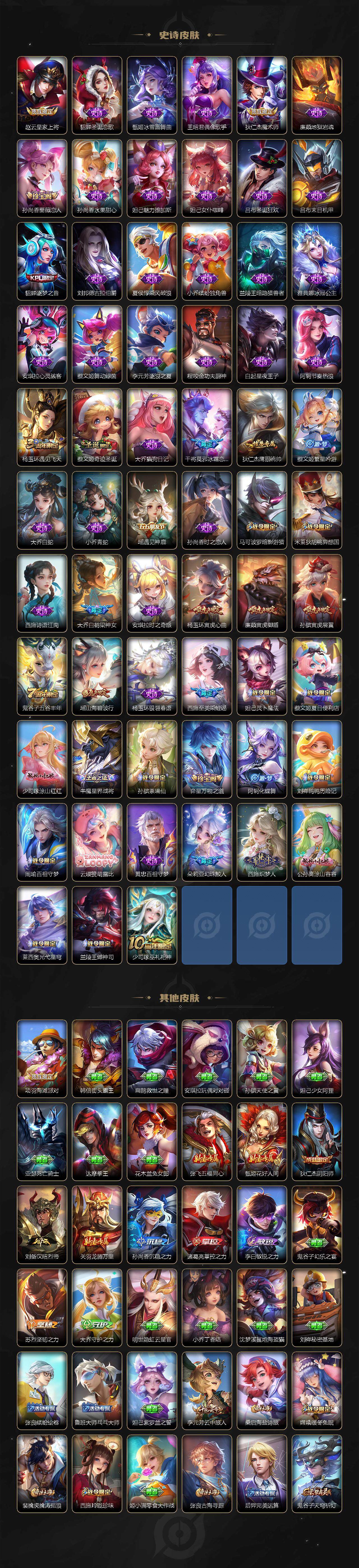 WZCMW3404635王者荣耀账号详情图3 WZCMW3404635王者荣耀账号详情图3