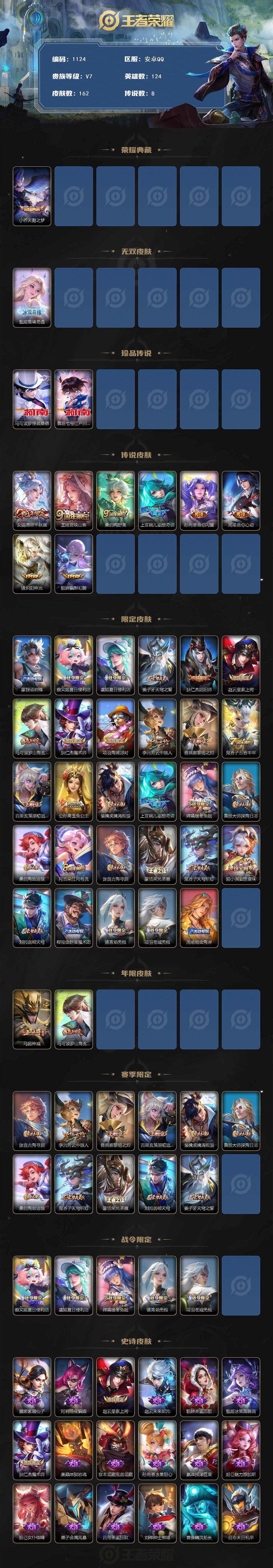 WZCMW3404867王者荣耀账号详情图2