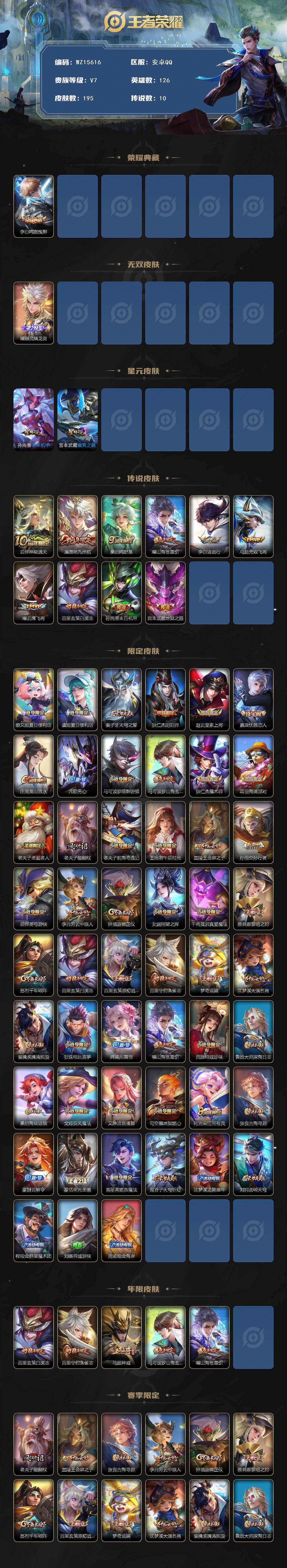 WZ0349686王者荣耀账号详情图2