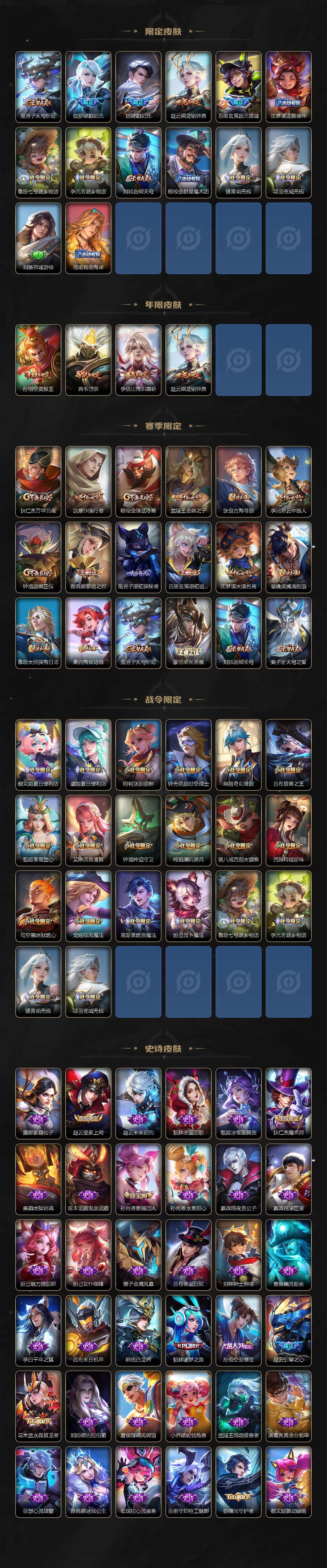 WZCMW3405992王者荣耀账号详情图3 WZCMW3405992王者荣耀账号详情图3