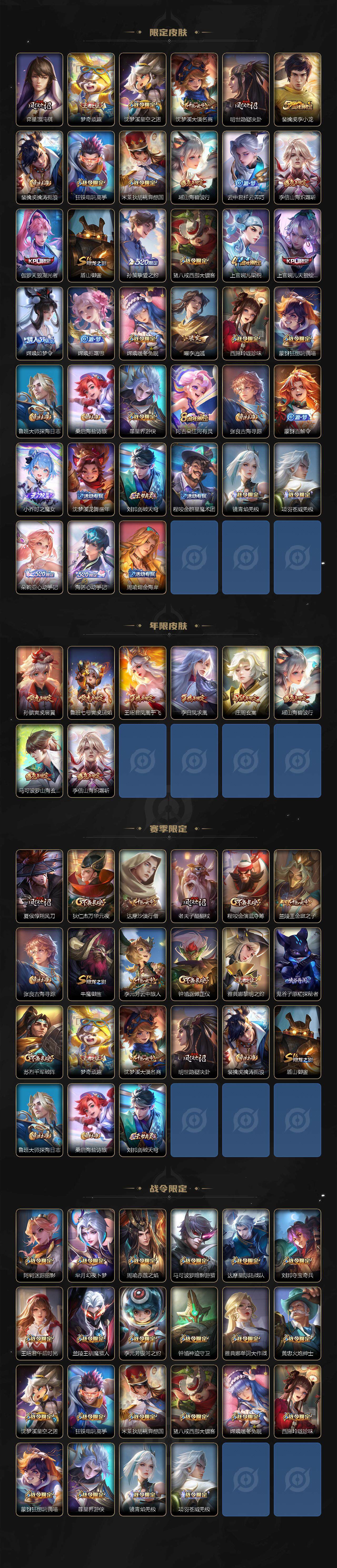 WZCMW3406019王者荣耀账号详情图3 WZCMW3406019王者荣耀账号详情图3