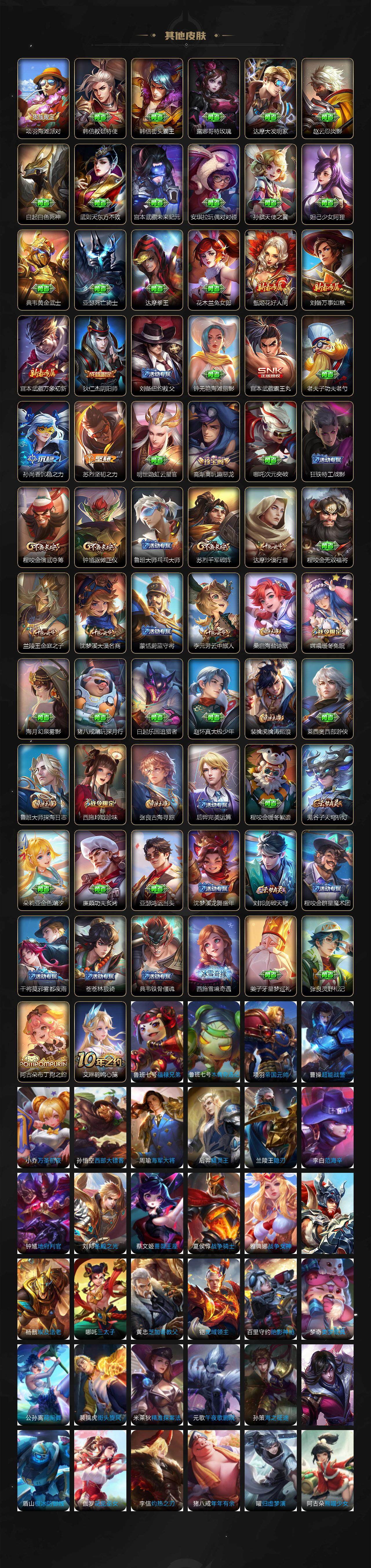 WZXS3437041王者荣耀账号详情图3