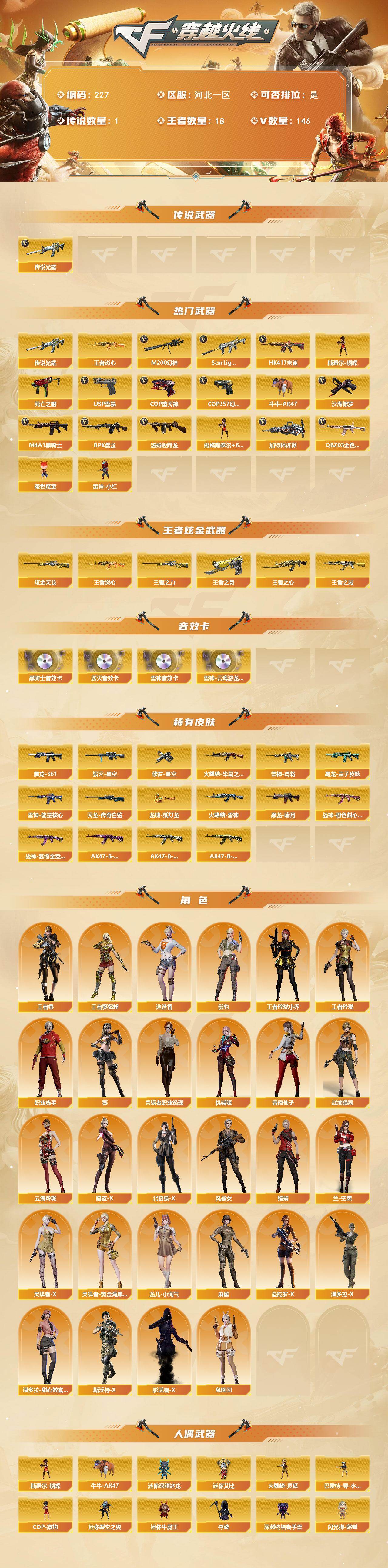 CFCMW421920穿越火线账号详情图2