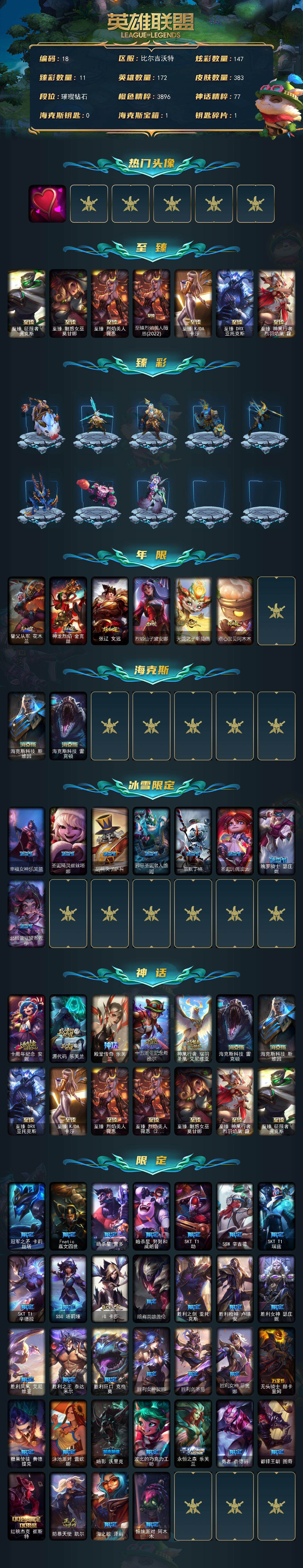 LOLCMW49550英雄联盟账号详情图2