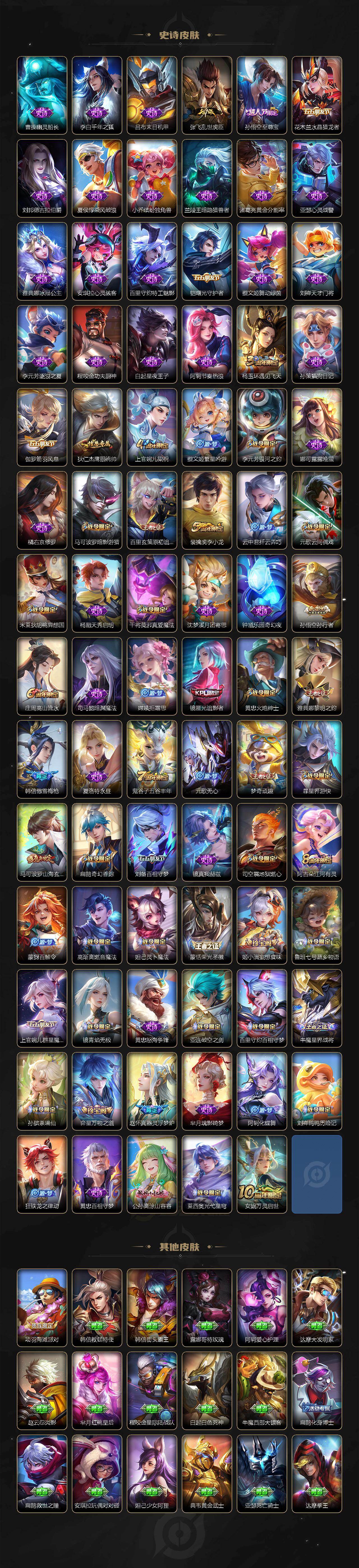 WZ0349695王者荣耀账号详情图4 WZ0349695王者荣耀账号详情图4