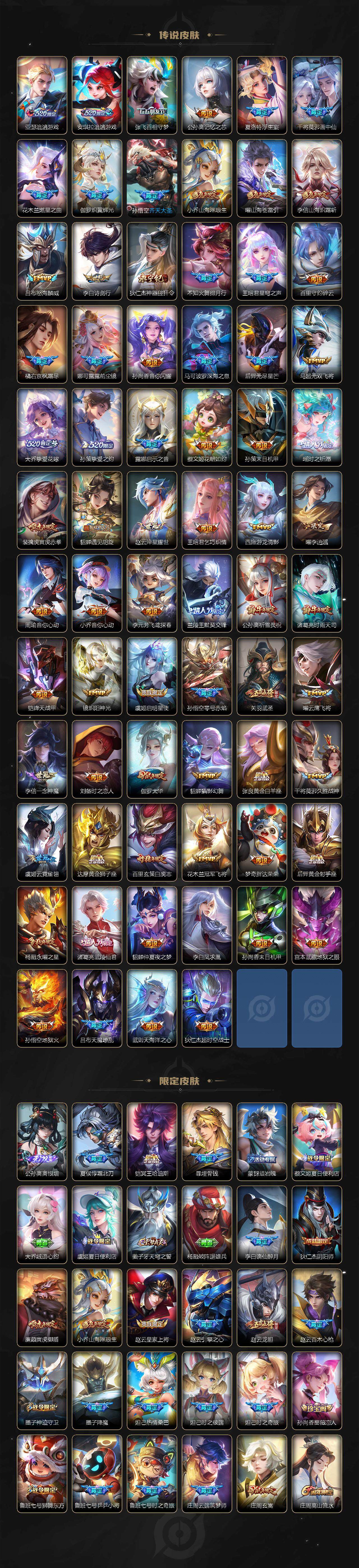 WZ0349690王者荣耀账号详情图3 WZ0349690王者荣耀账号详情图3