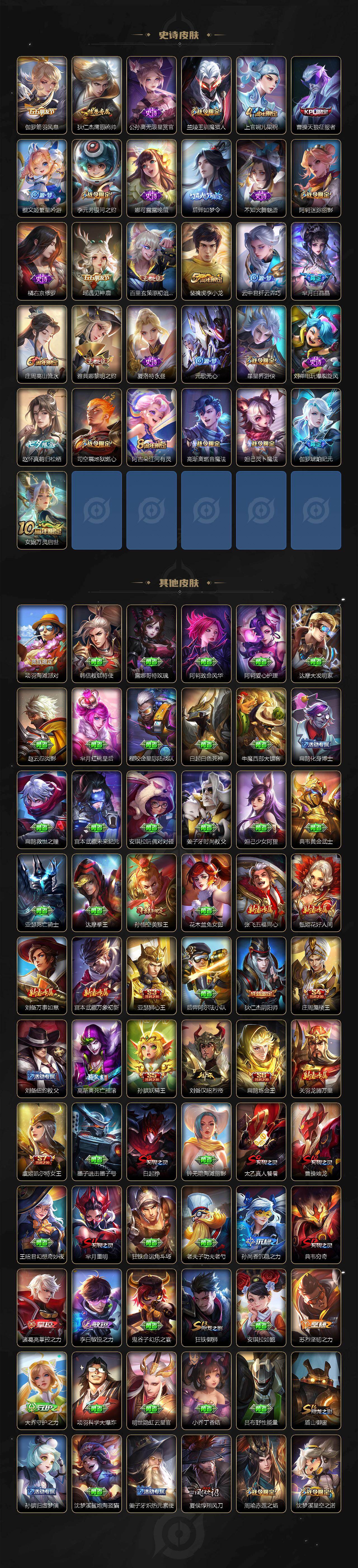 WZ0349739王者荣耀账号详情图4 WZ0349739王者荣耀账号详情图4