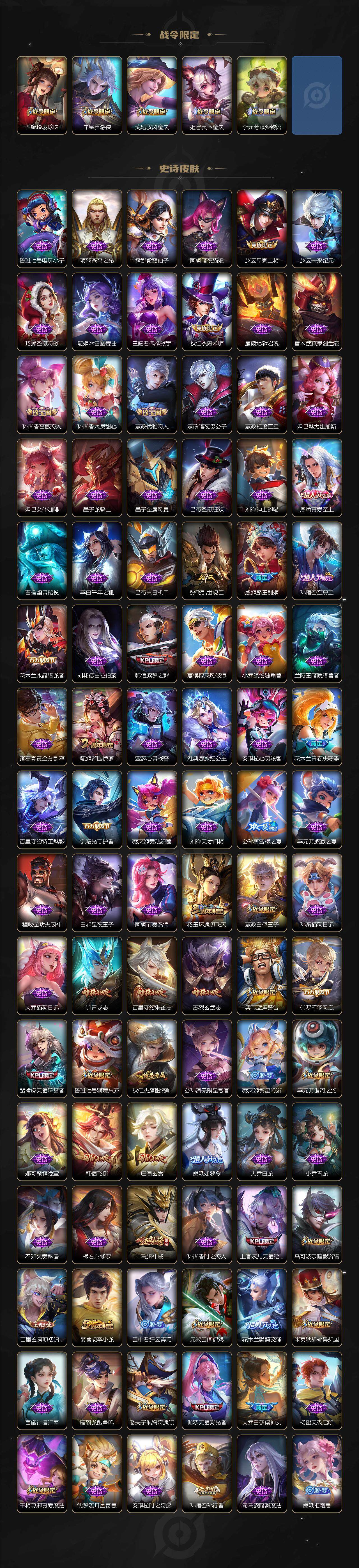 WZLX3406378王者荣耀账号详情图5