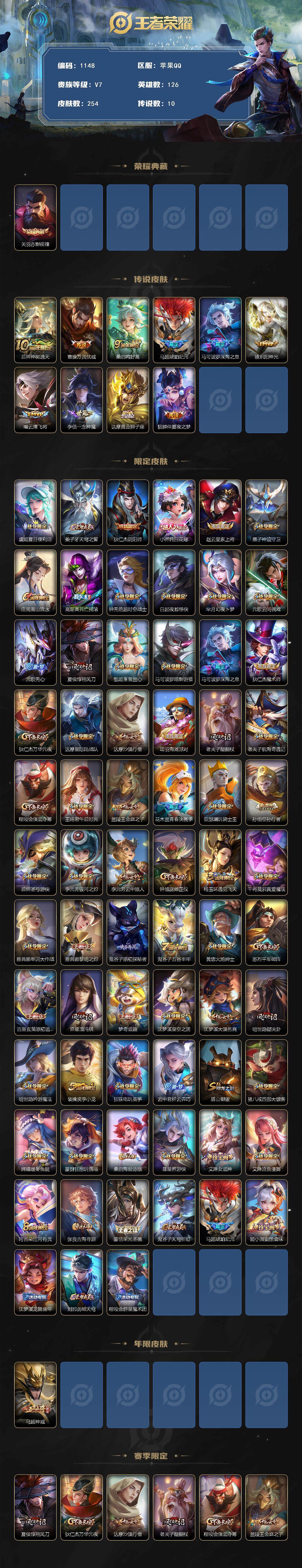 WZCMW3403758王者荣耀账号详情图9