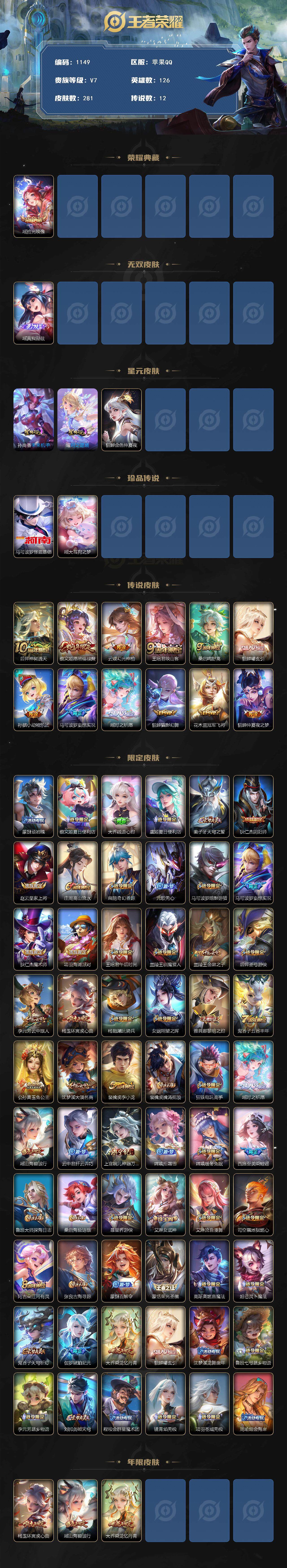 WZCMW3403898王者荣耀账号详情图11