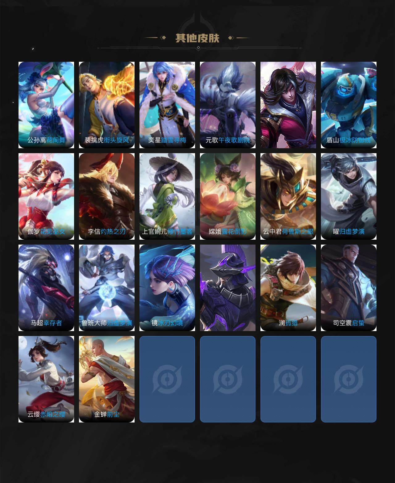 WZCMW3404627王者荣耀账号详情图4