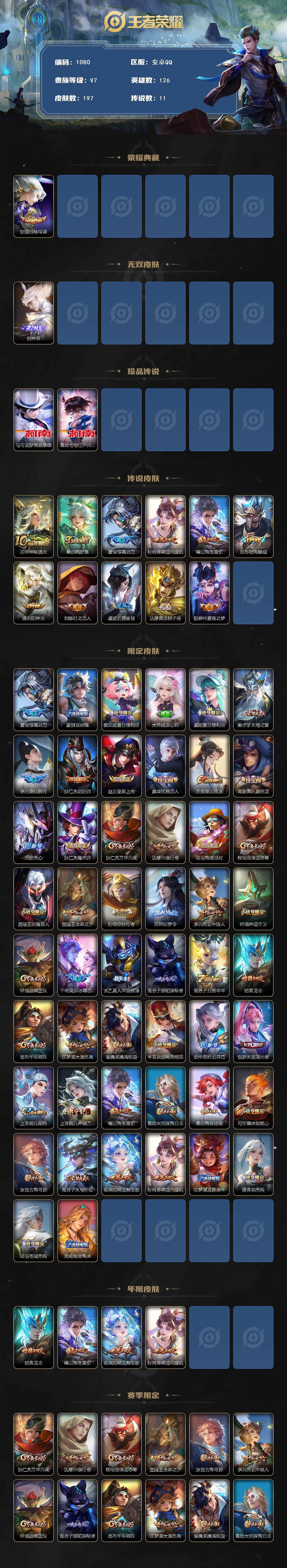 WZCMW3404643王者荣耀账号详情图2