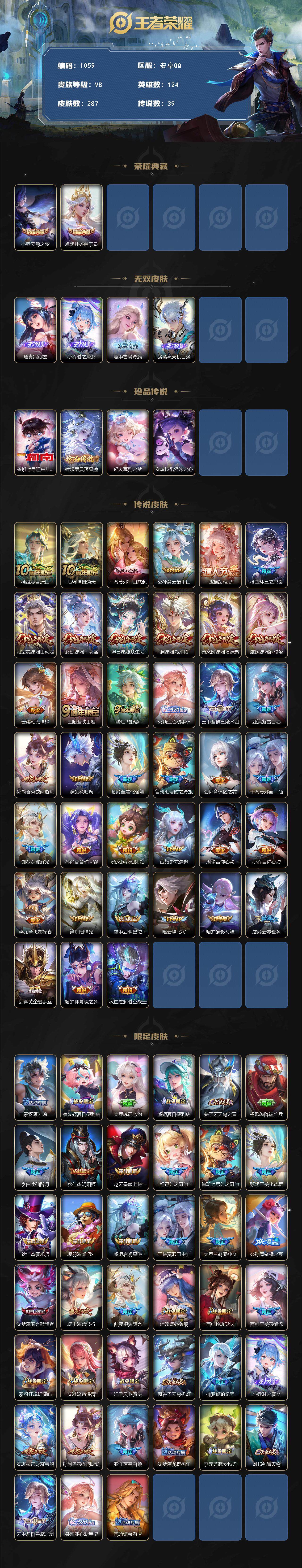 WZCMW3406009王者荣耀账号详情图2