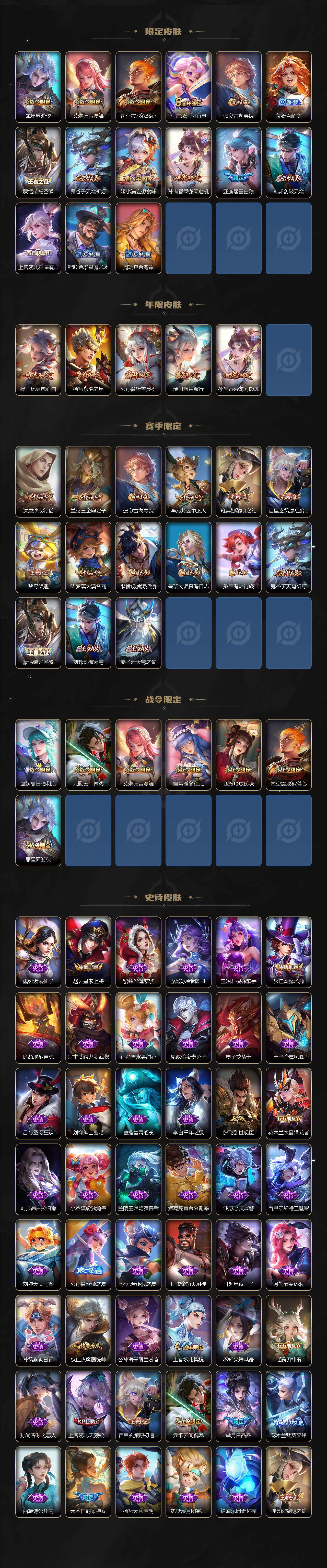 WZCMW3406030王者荣耀账号详情图3 WZCMW3406030王者荣耀账号详情图3