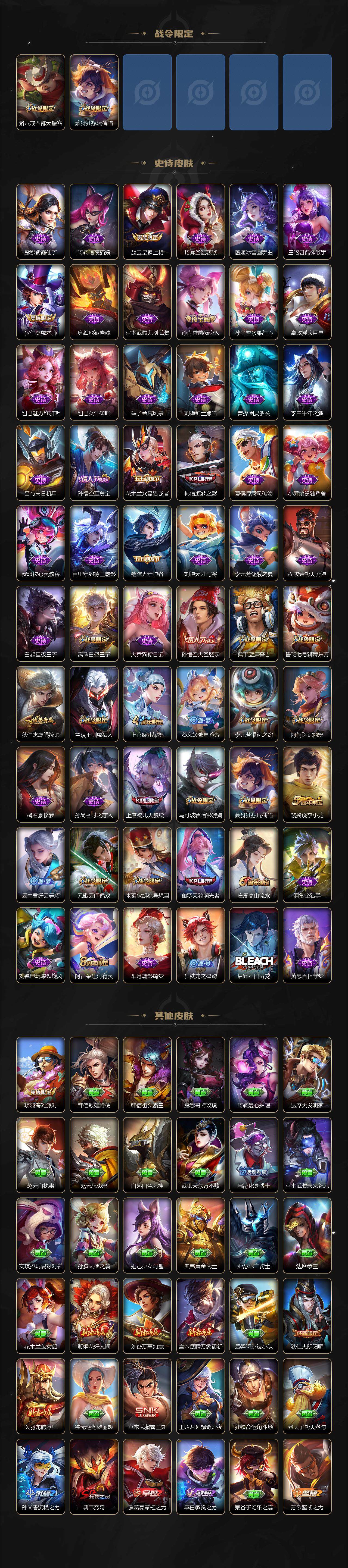 WZLX3409637王者荣耀账号详情图3