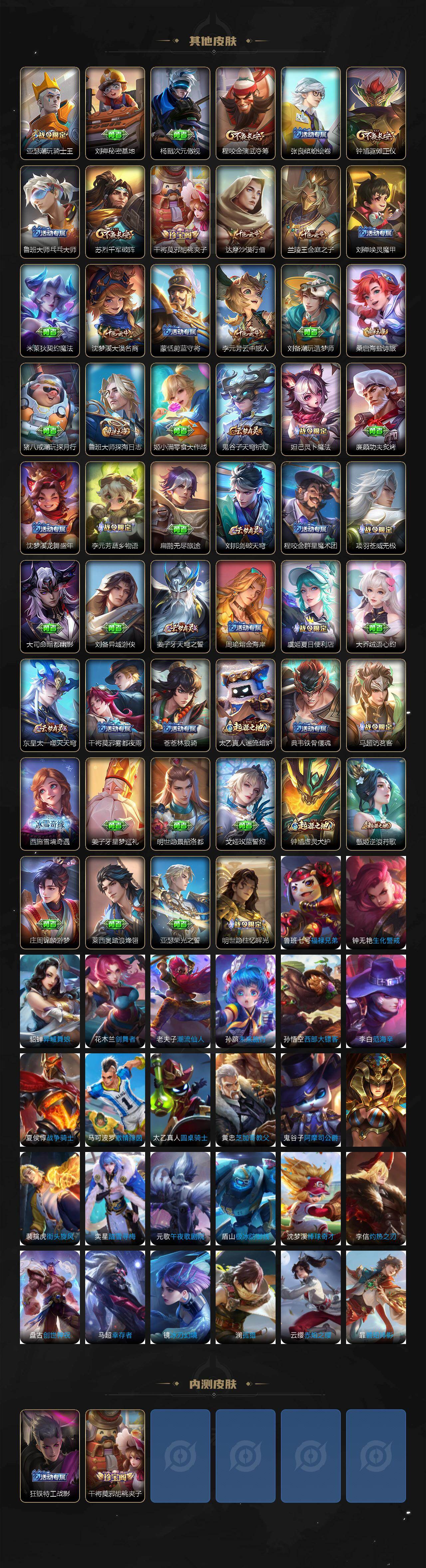 WZ0349774王者荣耀账号详情图4 WZ0349774王者荣耀账号详情图4