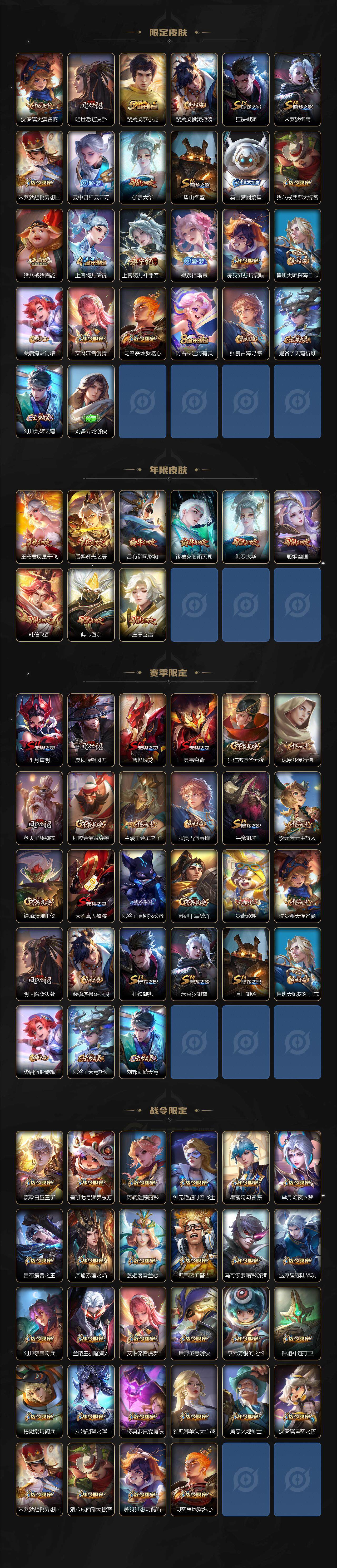 WZLX3413682王者荣耀账号详情图2 WZLX3413682王者荣耀账号详情图2