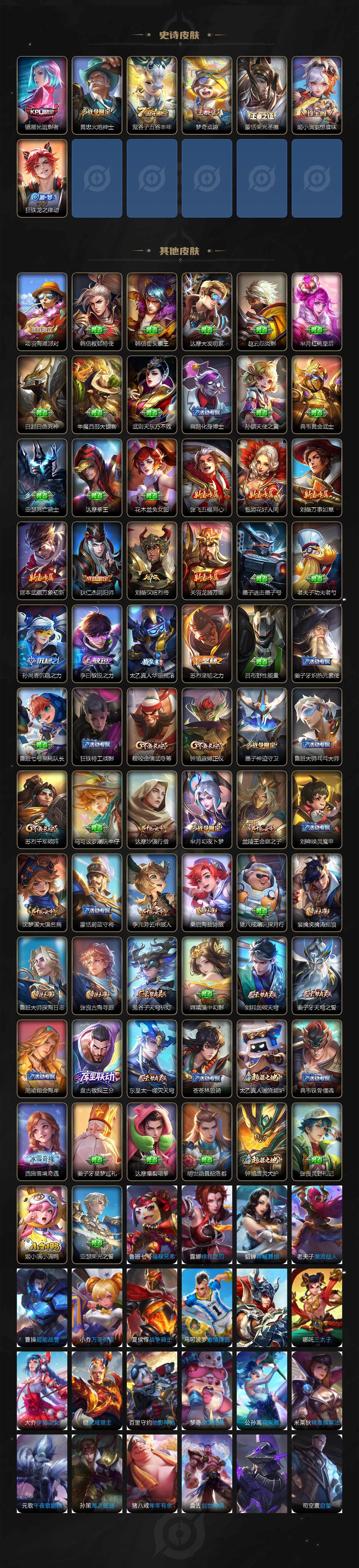 WZJZ3414936王者荣耀账号详情图3 WZJZ3414936王者荣耀账号详情图3