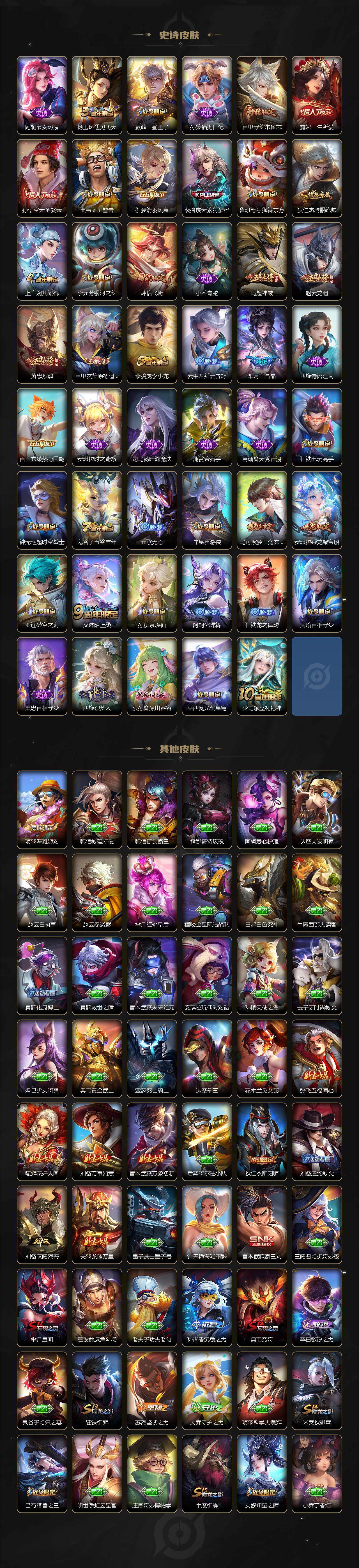 WZLX3413674王者荣耀账号详情图3 WZLX3413674王者荣耀账号详情图3