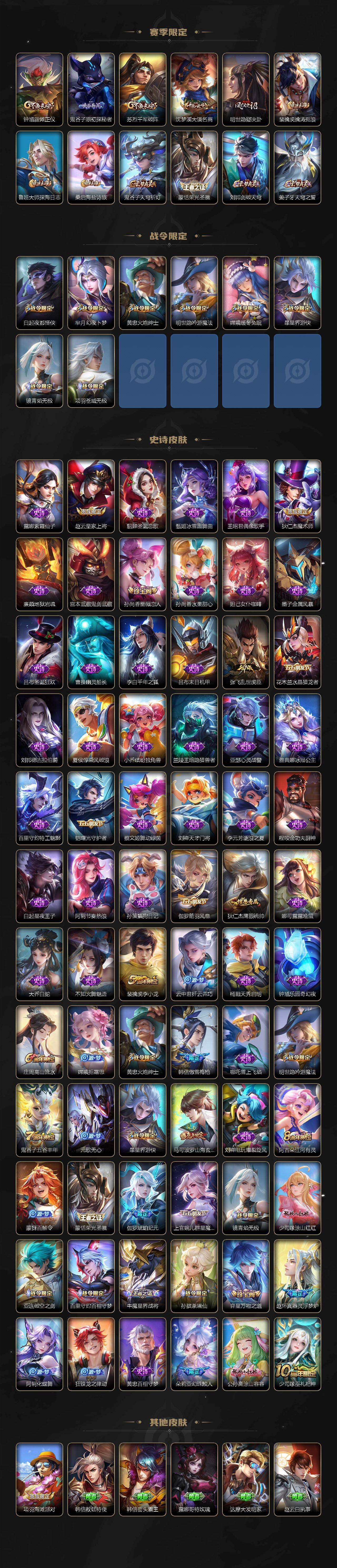 WZ0349798王者荣耀账号详情图3 WZ0349798王者荣耀账号详情图3