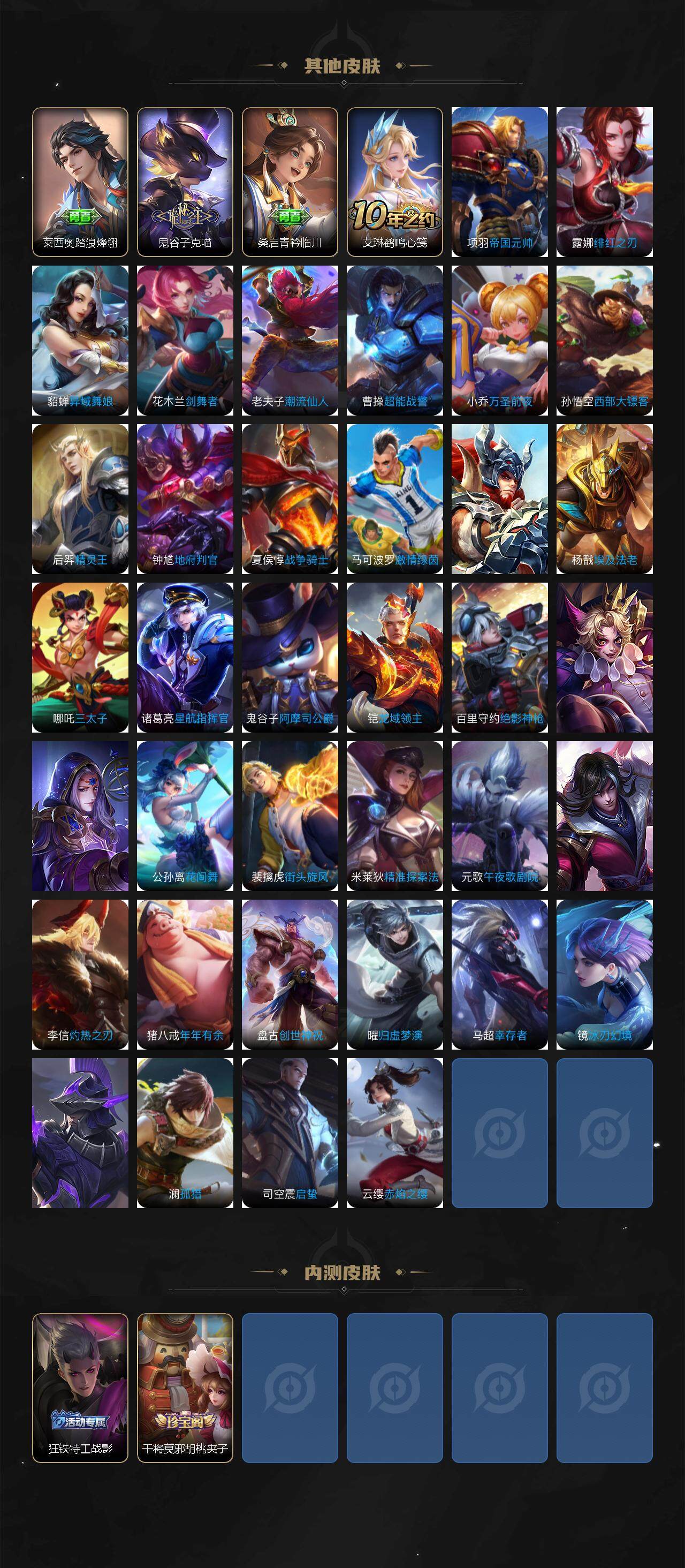 WZXS3433576王者荣耀账号详情图4 WZXS3433576王者荣耀账号详情图4